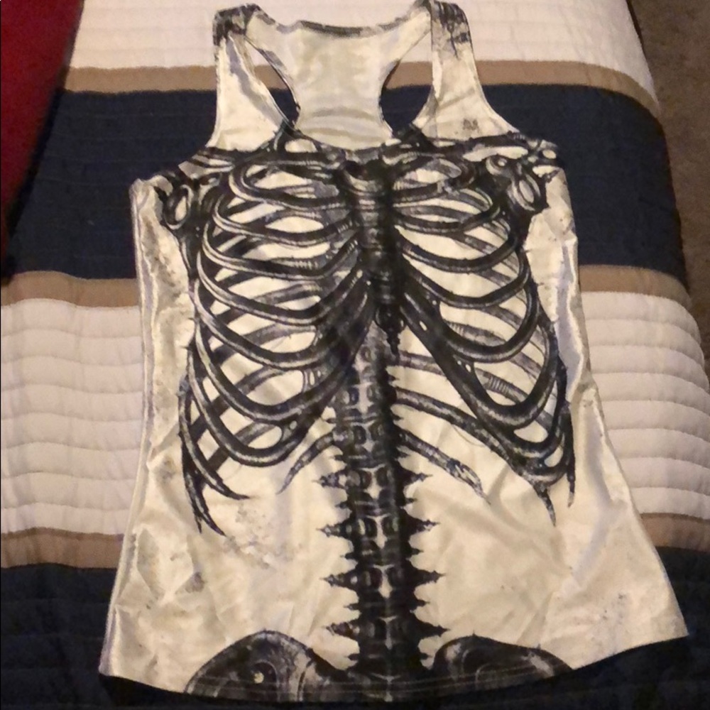 Skeleton tank top size M